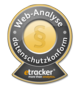 Enblem of data protection-compliant web analysis with etracker