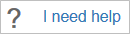 Screenshot of the “I need help” icon in EconBiz redirecting to our EconDesk chat